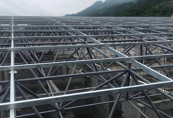 嵊州仁怀冠英学校艺体楼网架